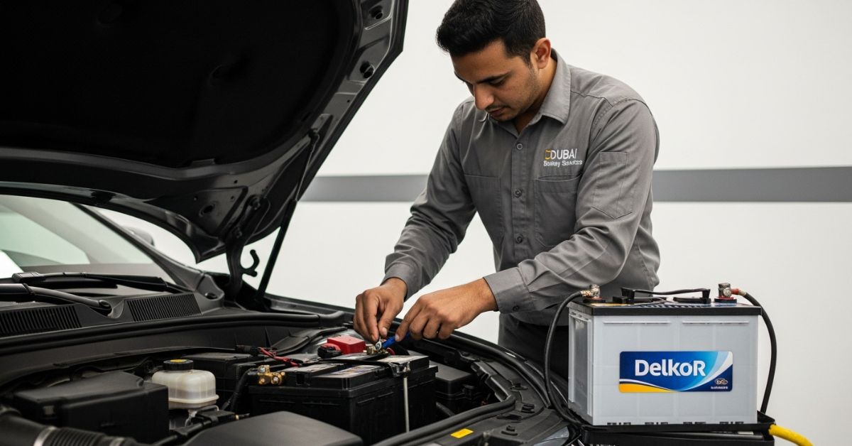 Car Battery Replacement Dubai
