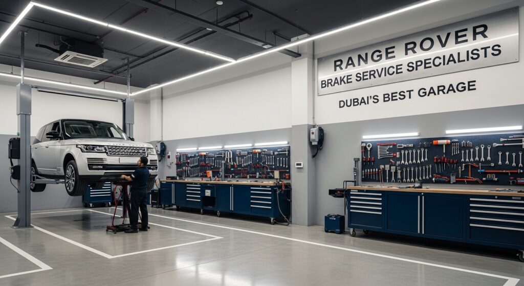 Best Garage For Range Rover Brake Service Dubai