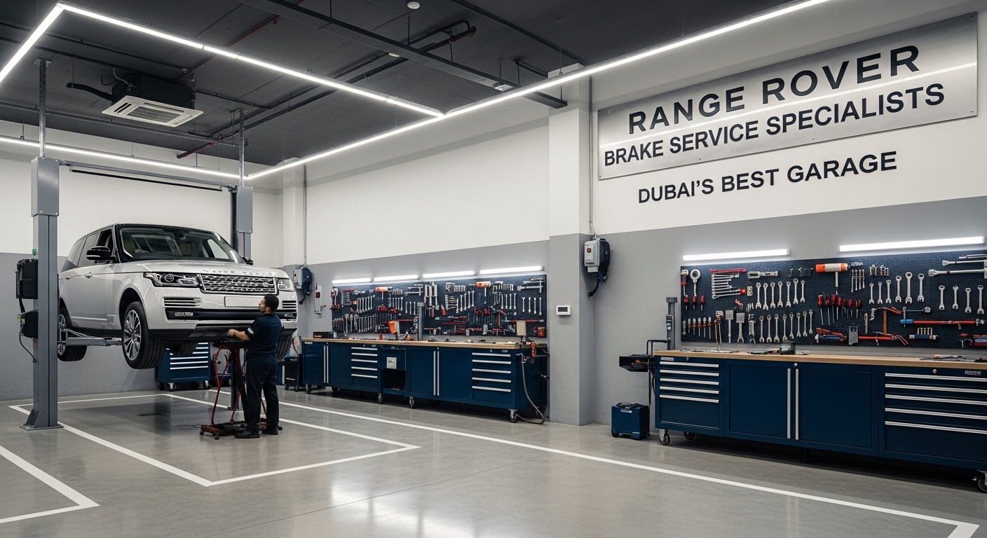 Best Garage For Range Rover Brake Service Dubai