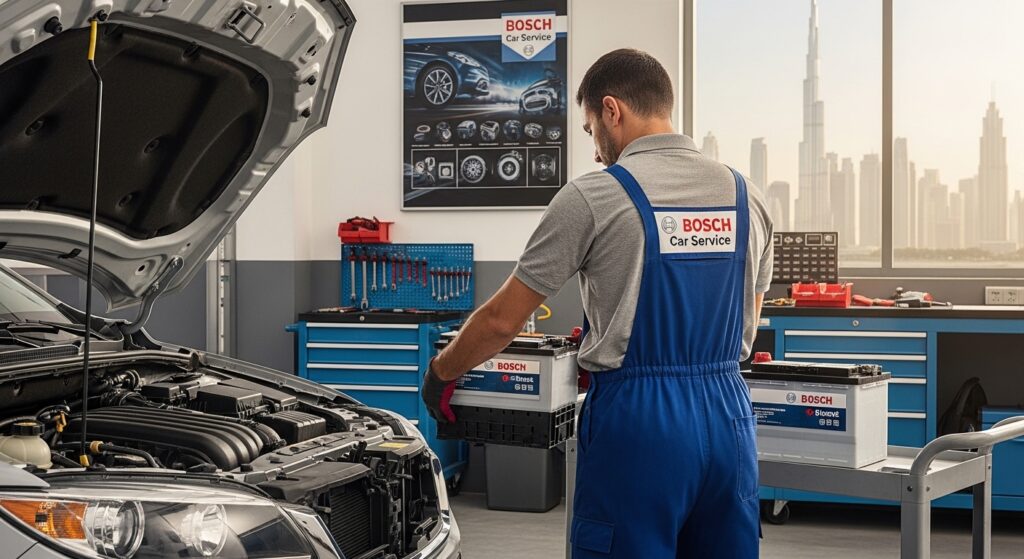 Bosch Car Battery Replacement Dubai